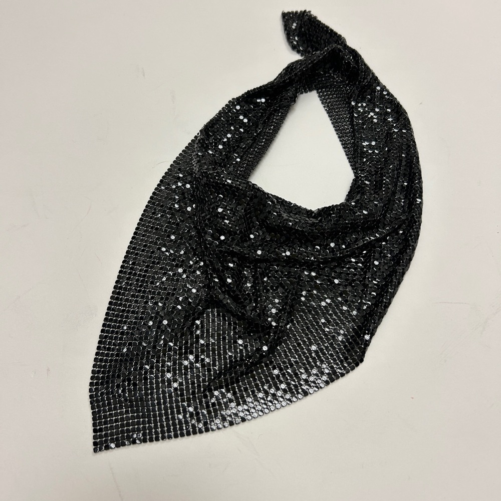 Paco Rabanne Chain-Link Triangle Scarf